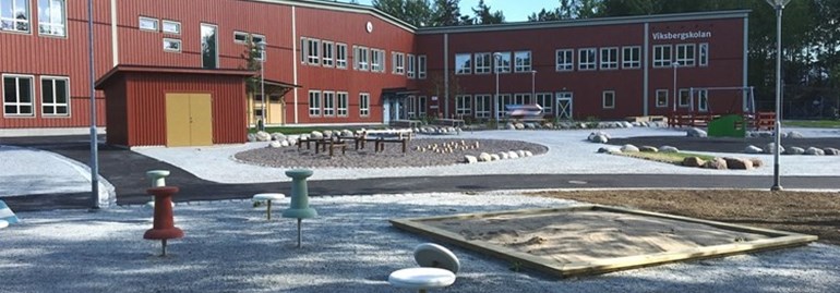 Viksbergsskolan, Viksbergshallen & Viksbergsförskola